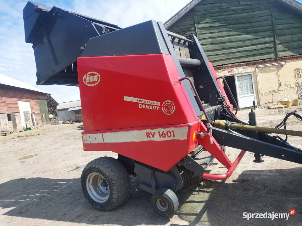 Prasa zwijająca VICON RV 1601 siatka sznurek Kudypy sprzedam