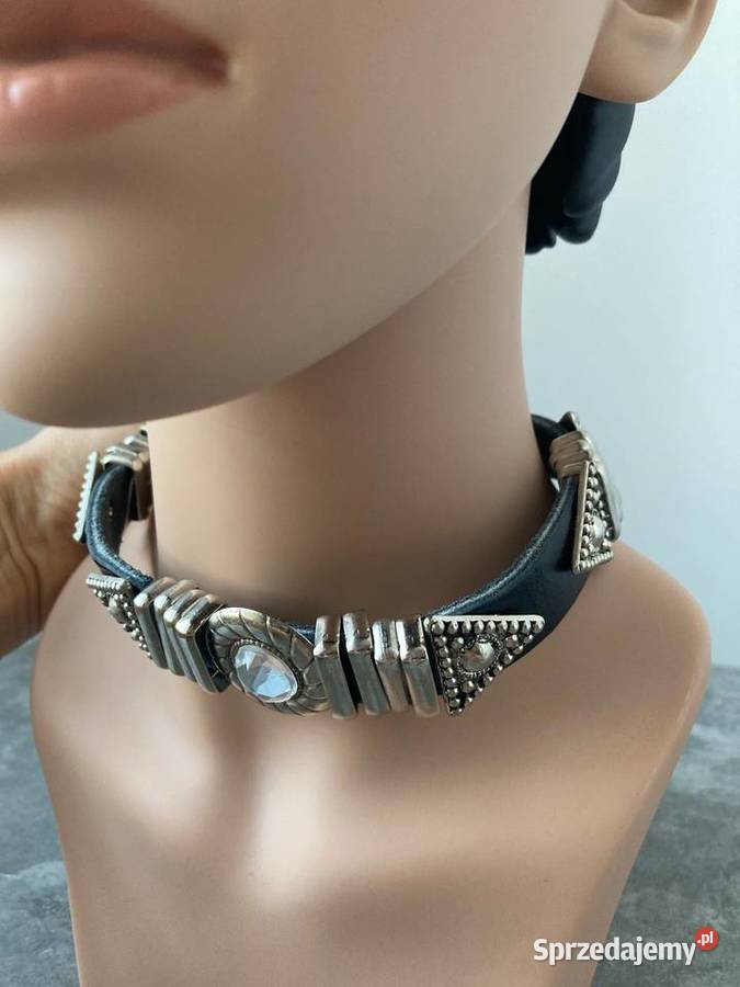 Nowa skórzana bransoletka na buty kozaki choker Dla kobiet Nisko sprzedam