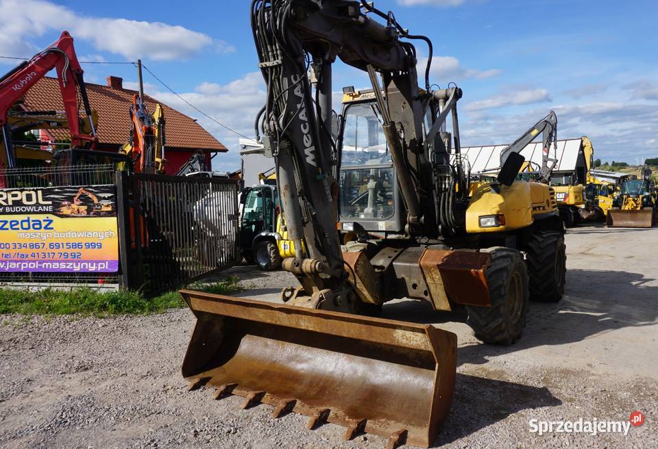 Koparka kołowa Mecalac 12 MTX 2012 Jeziorko
