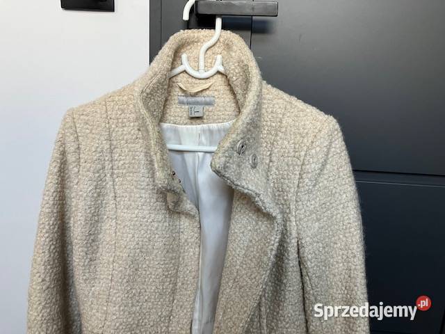 kurtka płaszcz HM 36 S 50 wełna Kurtki i płaszcze Toruń sprzedam