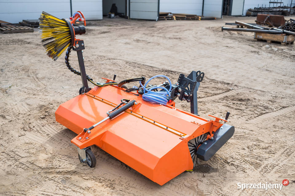 Zamiatarka WOM PTO zbiornik szczotka mocowanie łódzkie Kutno