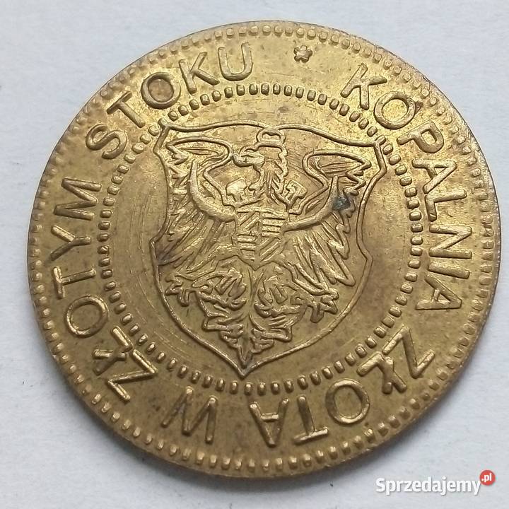 MONETA NOVA KOPALNIA ZŁOTA W ZŁOTYM STOKU Legionowo sprzedam