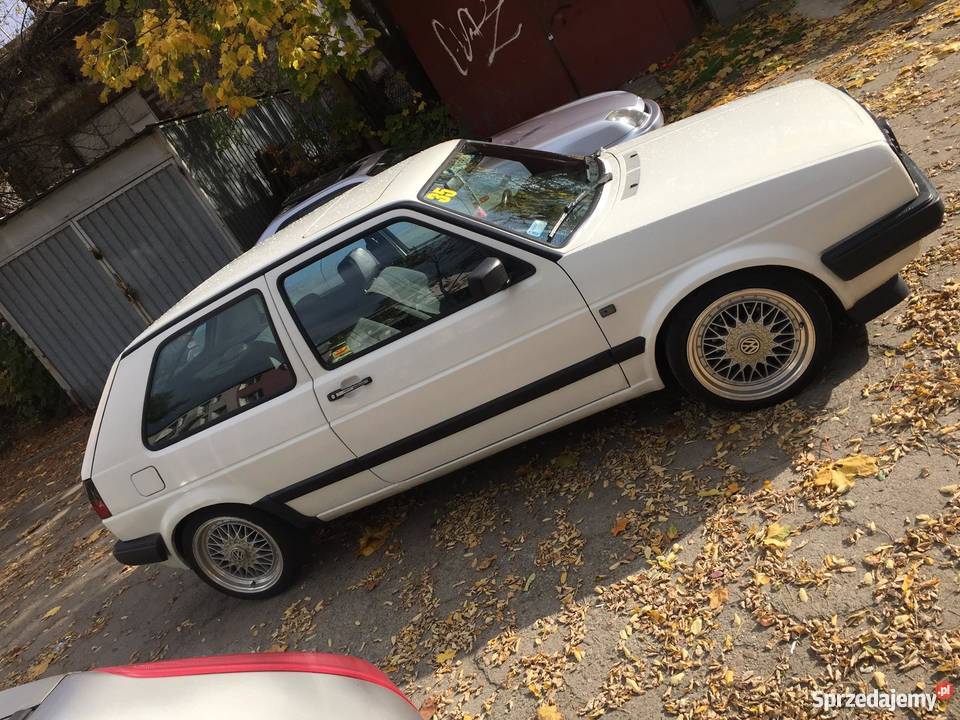 VW Golf MK2 długie OC świeży przegląd gwint bbs światła przeciwmgielne Częstochowa sprzedam