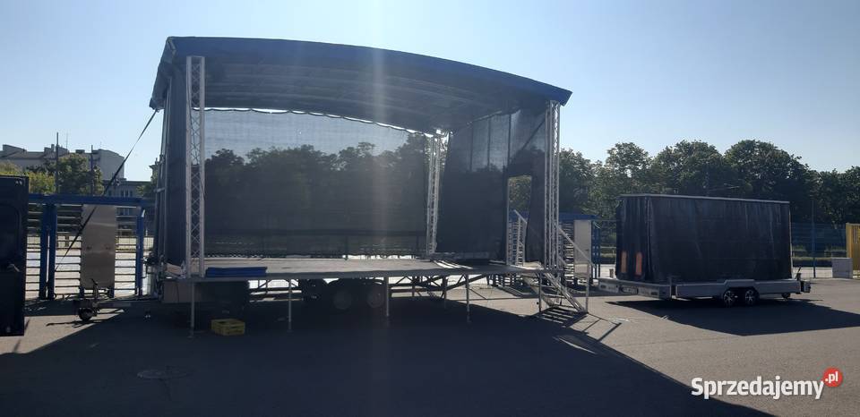 Wynajem sceny dachu podestu organizacja eventów