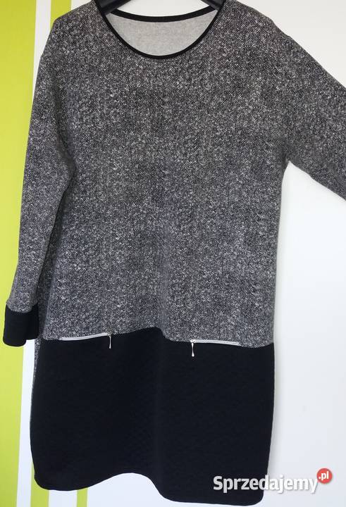 XL Wygodna ołówkowa sukienka