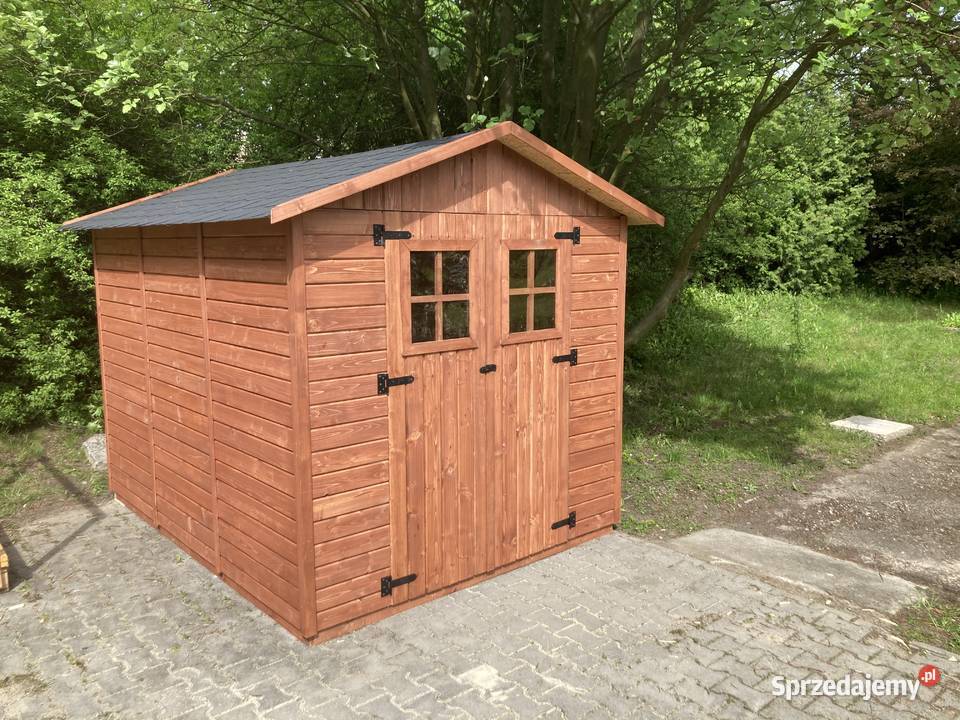 Domek narzędziowy ogrodowy drewniany 210x210x220 małopolskie Kraków sprzedam