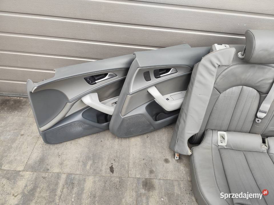 Fotele Sline Audi A6C7 skóra Fotele i kanapy Sochaczew