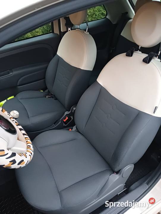 Fiat 500 cappucino przebieg 57000 stan idealny Pyskowice