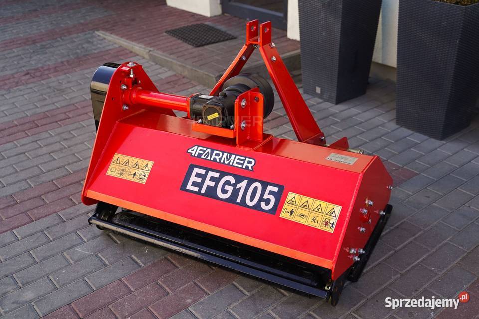 Kosiarka bijakowa EFG 105 4FARMER czerwona Tajęcina