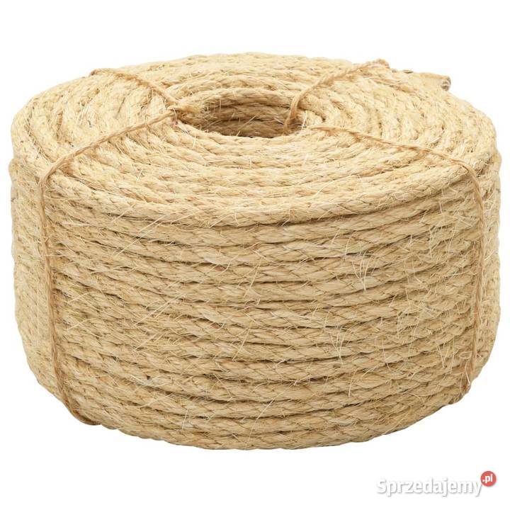 vidaXL Sznur sizalowy 100 6 mm 250 mSKU144792 Pozostałe Warszawa sprzedam