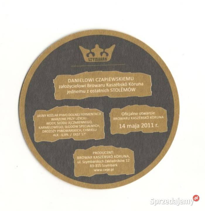 Szymbark podstawka do piwa 2 Gliwice