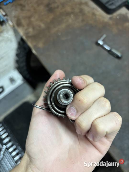 Kompletny mechanizm kopki Wałek Sprężyna Yamaha Bielawa