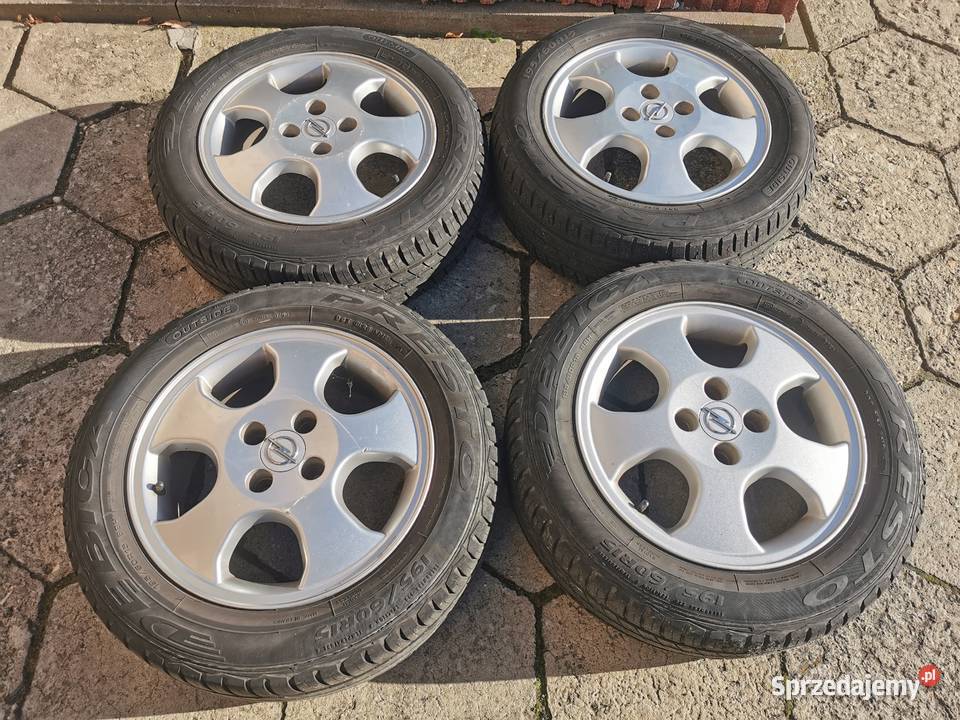 sprzedam komplet alufelg opel astra corsa 4x100 śląskie Bytom