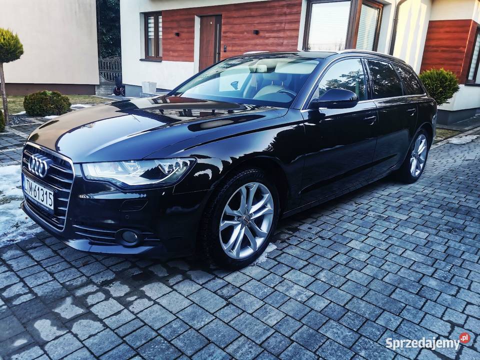 AUDI A6 C7 20 TDI 136 K 2013 r Kombi Manual Tomaszów Lubelski