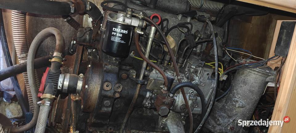 Silnik mercedes 240D z W123 1980r 72 24l OM616 Żółwin