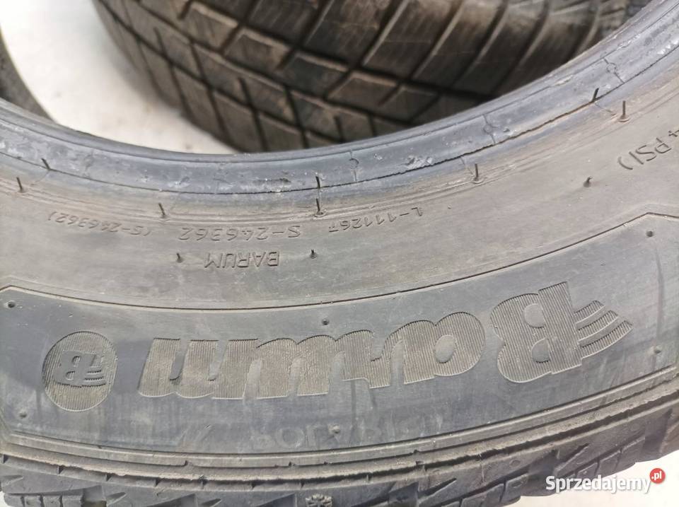 4x OPONA ZIMOWA BARUM POLARIS 5 18560R15 Samochodowe