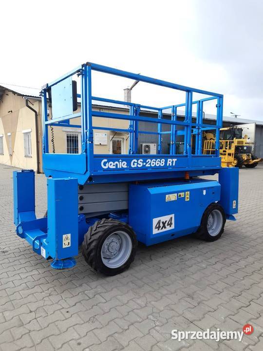 Podnośnik nożycowy spalinowy Genie GS 2668 RT Dąbrowa Tarnowska