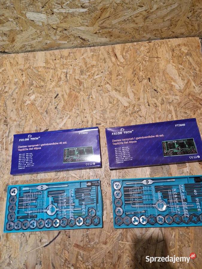 ZESTAW NARZYNEK I GWINTOWNIKÓW 40 EL Głogowa