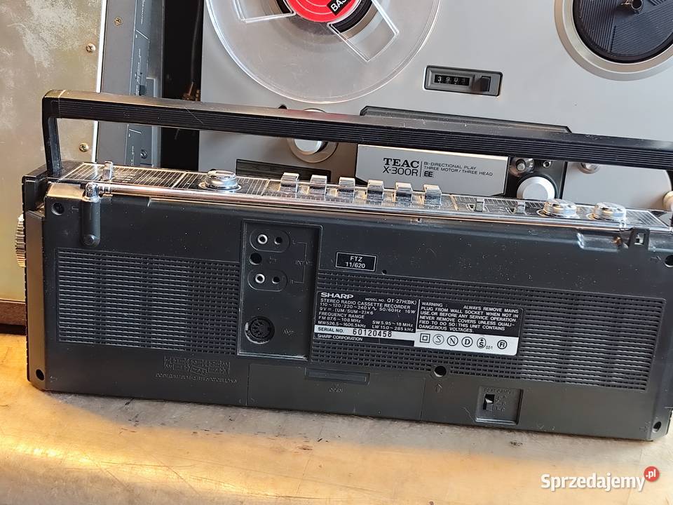 turystyczny radioodtwarzacz Sharp QT27