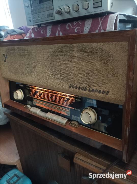 Schaub Lorenz Goldsuper 20 radio lampowe Płock