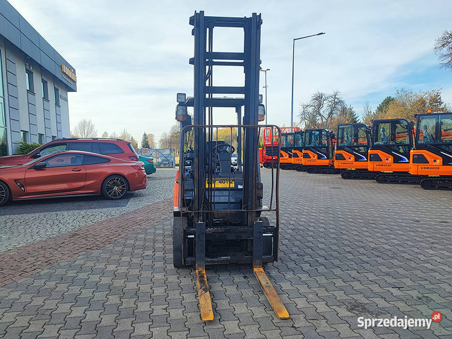 Wózek widłowy Toyota 028FGF20 2 t duplex 45 m gaz Kęty