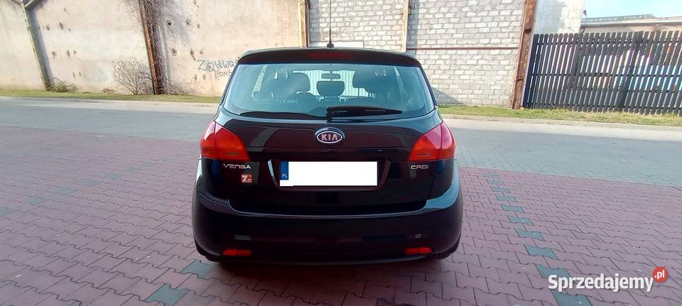 Kia Venga 2011 Uszanowana czarny Radomsko