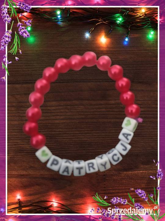 Bransoletki imienne personalizowane Żory