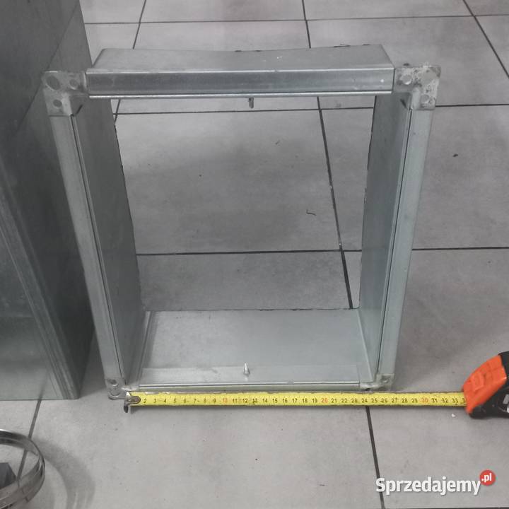 Kanał wentylacyjny 30x20 przepust szyb Zemborzyce Podleśne