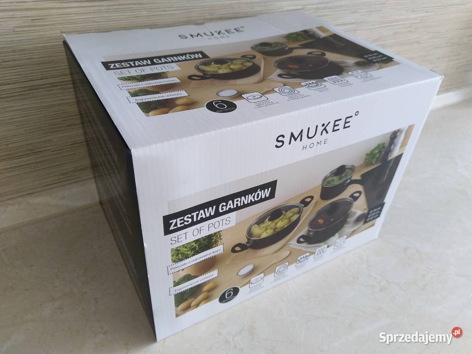 NAJTANIEJ Zestaw Garnków Karbowanych 6el Zabrze sprzedam