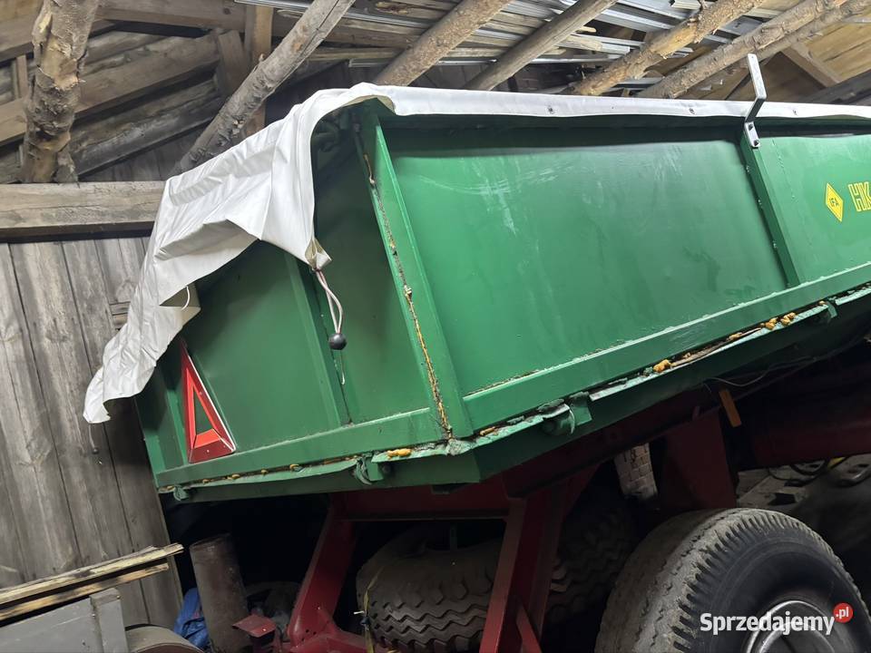 Przyczepa wywrotka 8 t Przyczepy rolnicze opolskie Kluczbork