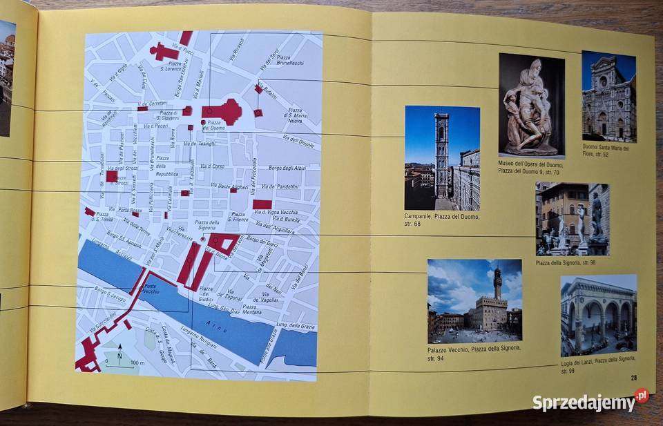 Sztuka i architektura Florencja Konemann Mapy i przewodniki Kraków