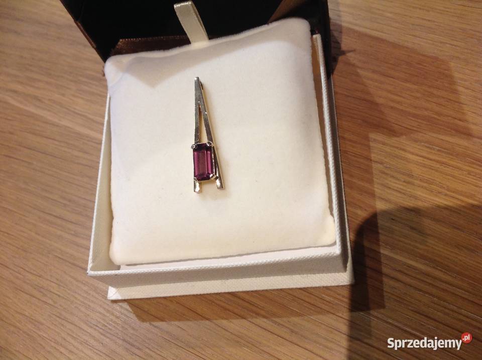 Złota Zawieszka z kamieniem Dla kobiet sprzedam