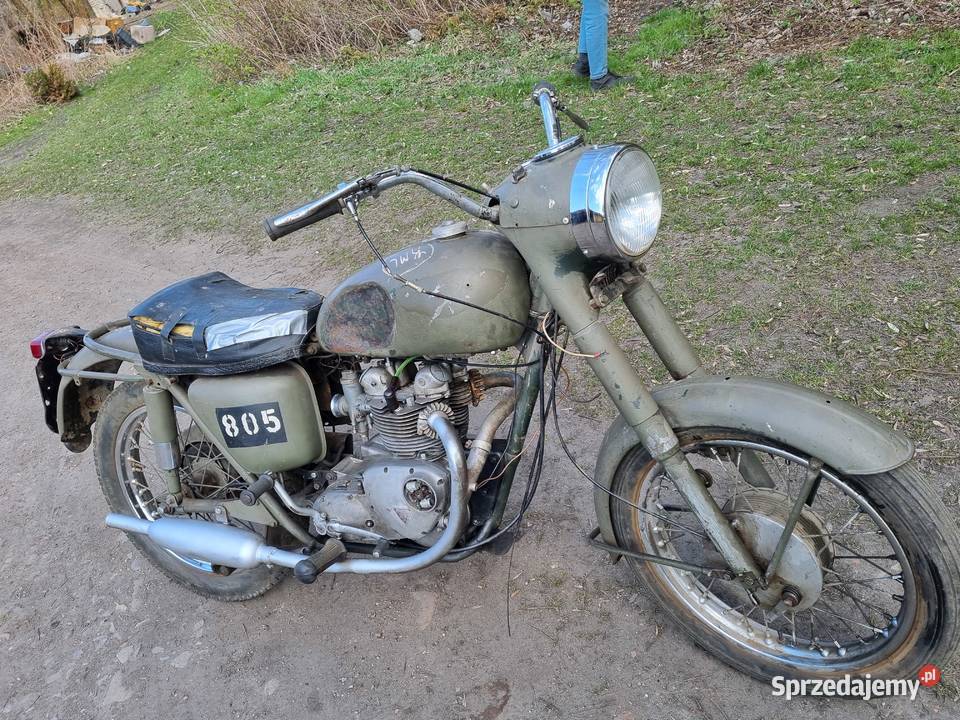 Triumph 350 3TA Dutch Armia Wojskowy Militarny