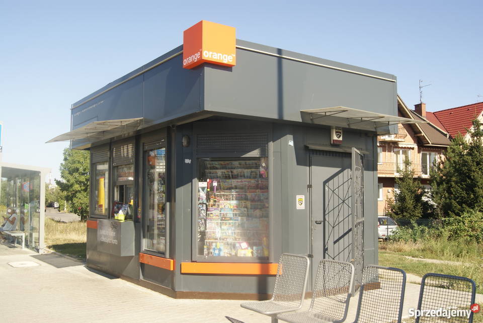 Kiosk z lokalizacją na przystanku autobusowym Wrocław