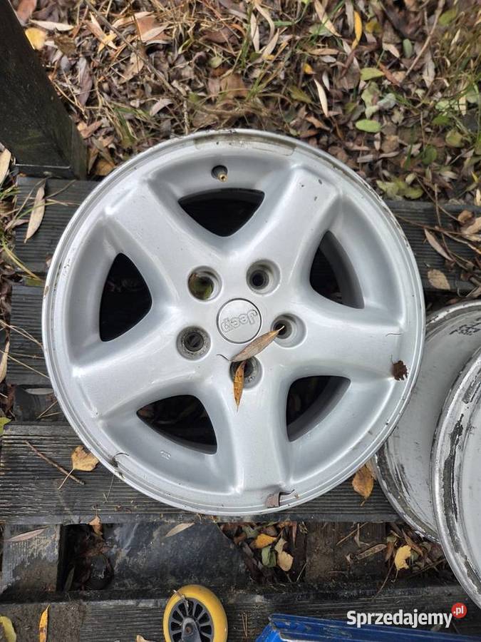 Felgi Jeep Wrangler TJ 5x113 5 sztuk Borzęcin Mały