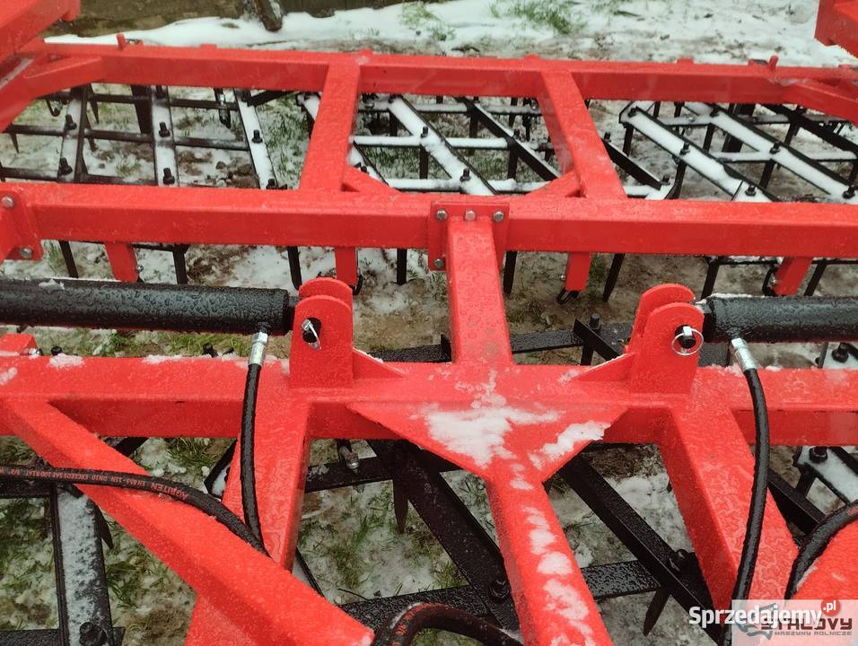 Brona zębowa ciężka 10 polowa hydraulicznie nieuszkodzony