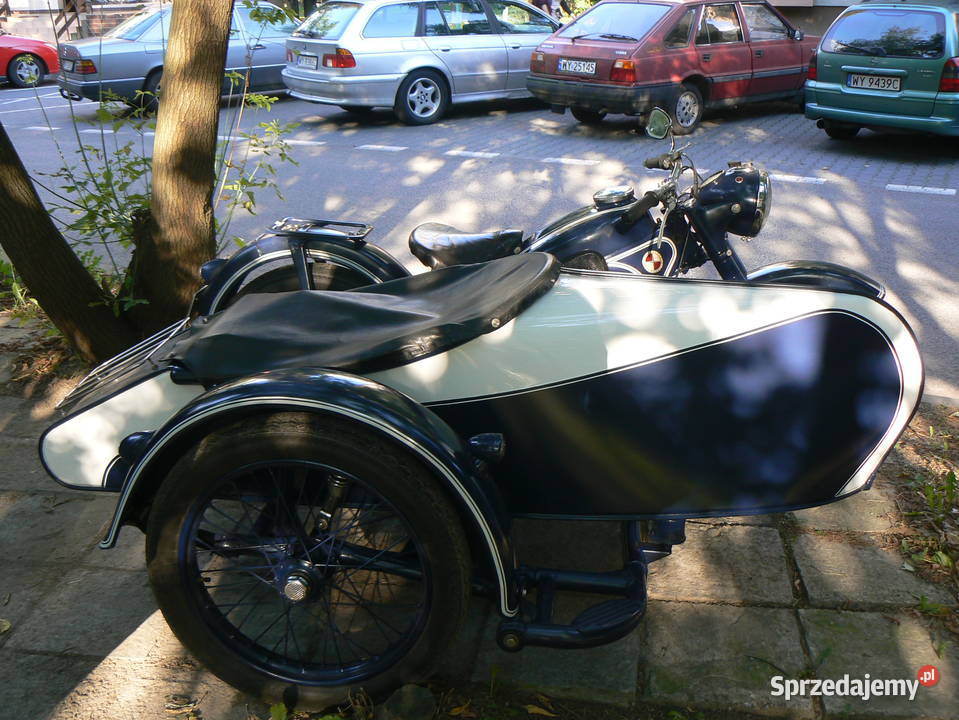 EMW R 35 Z KOSZEM ZAMIANA NA INDIANA nieuszkodzony Motoryzacja Warszawa