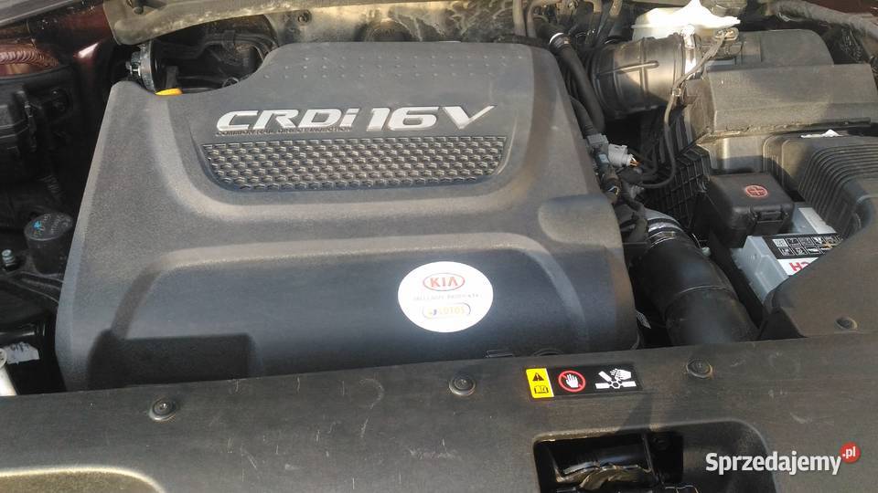 Sprzed KIA Sorento automat 4x4 7s bordo metalik śląskie Wodzisław Śląski