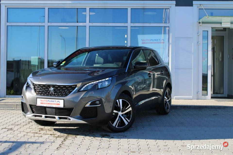 Peugeot 3008, 2019r. || Fv23% || Gwarancja Przebiegu || bezwypadkowy