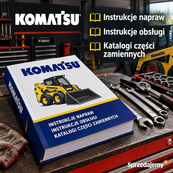 Komatsu instrukcje napraw obsługi katalogi świętokrzyskie