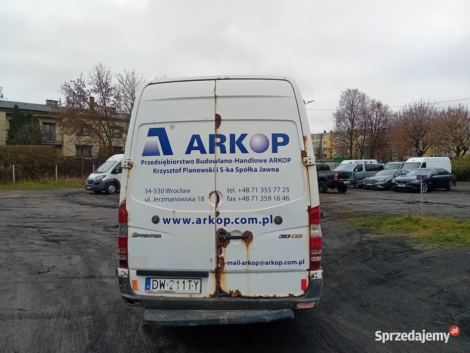 Mercedes Sprinter 313 Maxi 9cio osobowy Sprinter Zgierz