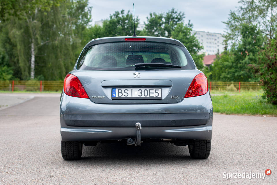 Peugeot 207 14 lpg welurowa tapicerka Białystok