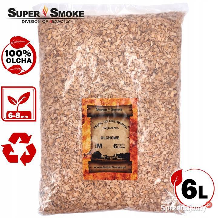 Zrębki Wędzarnicze Super Smoke OLCHA KL08 68mm