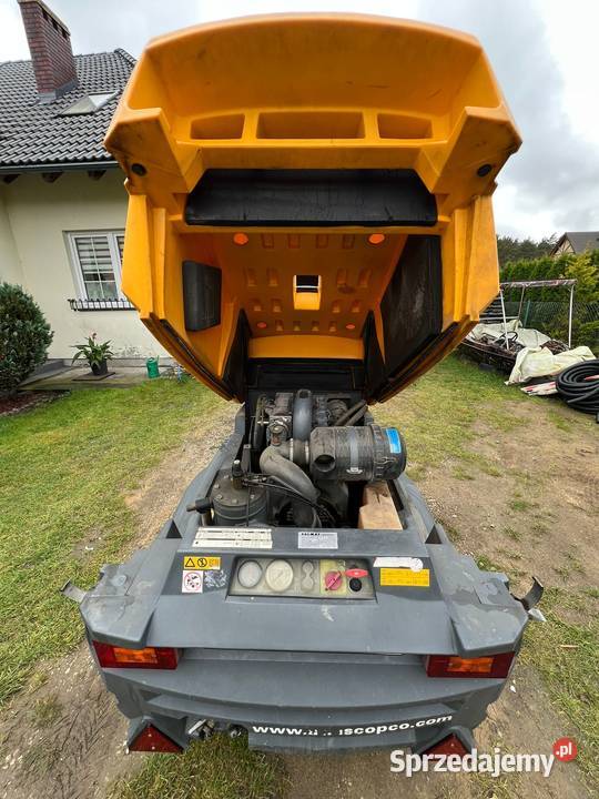 Atlas Copco XAS 57 kompresor śrubowy 7 bar 3 Kiełpino