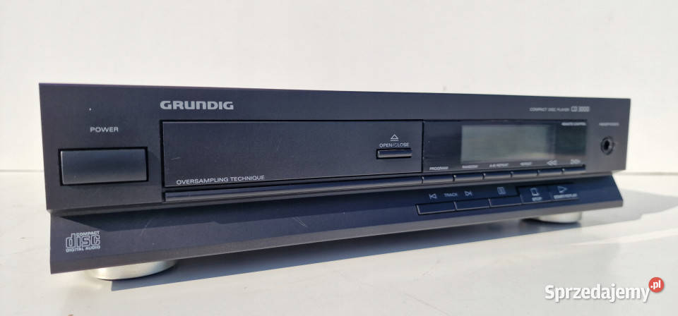 Grundig CD3000 kompaktowy odtwarzacz CD player Odtwarzacze CD i MD Międzychód