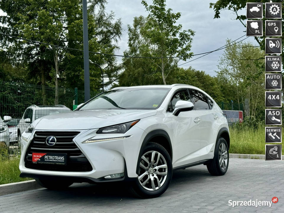 Lexus NX 25 155 HYBRID LED 4x4 Automat Nawigacja czujnik zmierzchu