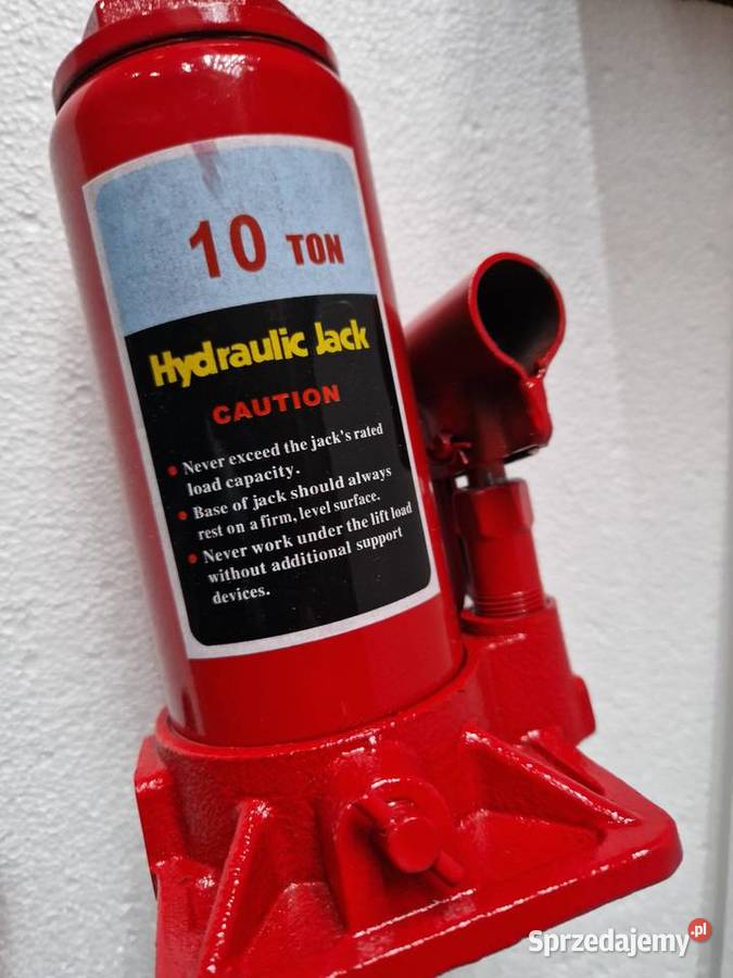 PODNOŚNIK HYDRAULICZNY SŁUPKOWY BUTELKOWY 10T Głogowa