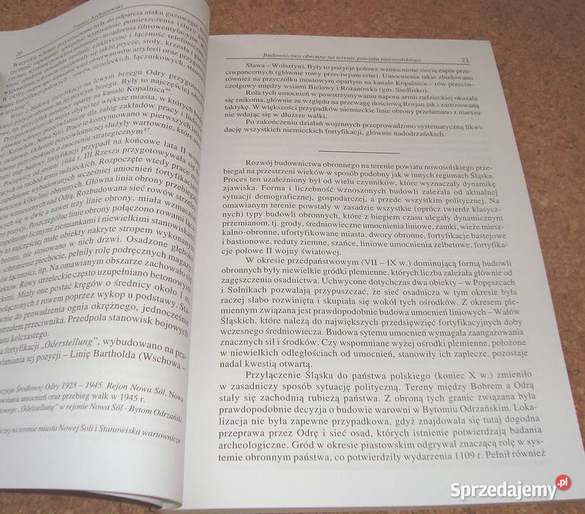 x AS Budownictwo obronne środkowego Nadoddrza Warszawa