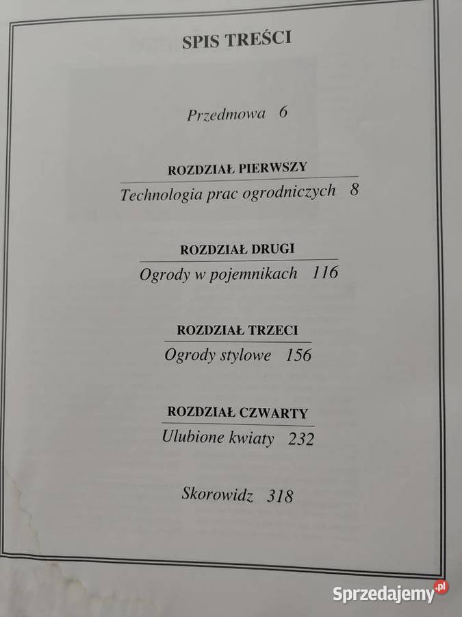 Ogród marzeń Barwna książka o zakładaniu Rok wydania 2009