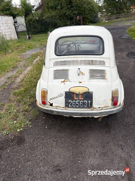 Fiat 500 ProjektMały licznikDokumenty Częstochowa